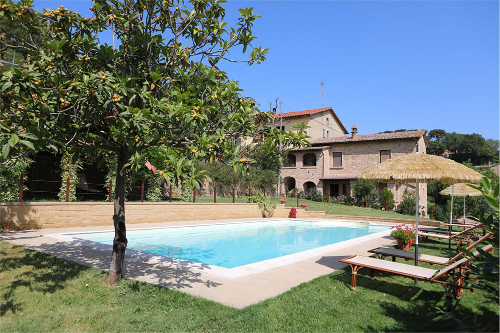 Appartamenti Montepulciano con piscina